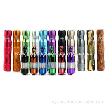 2014 newest hot selling additional aluminum or brass best e cig review X6 with variable voltage